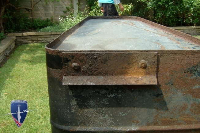 Old fuel tank