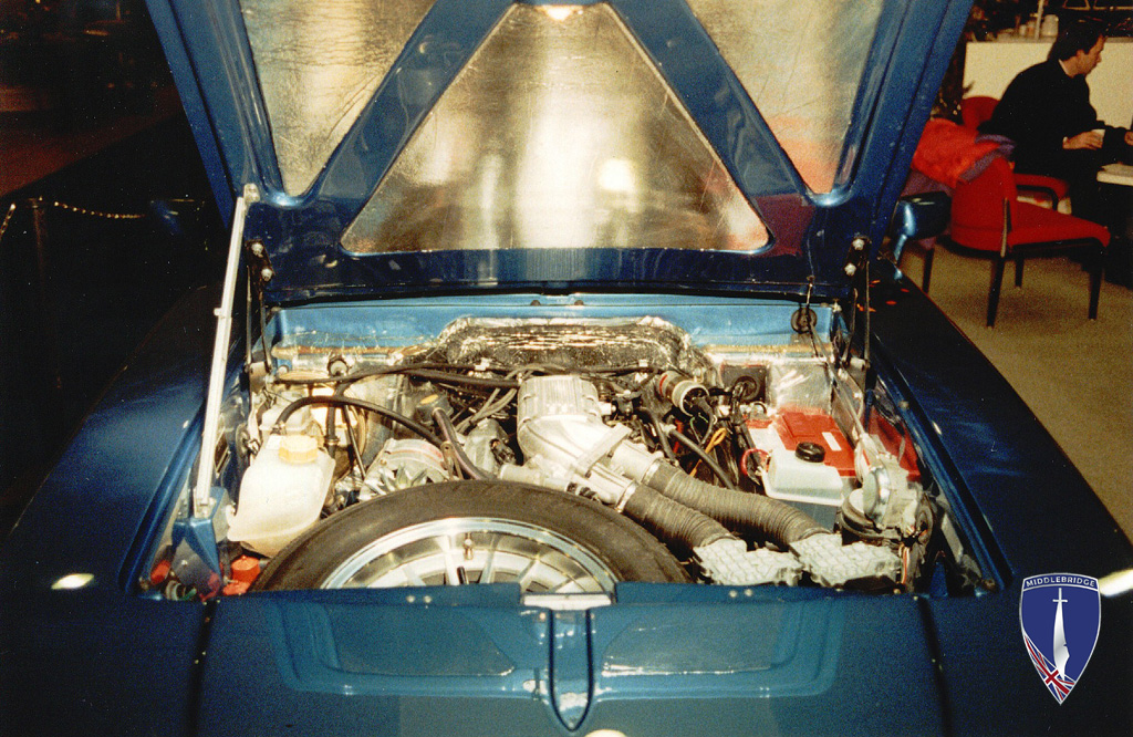 Under bonnet view