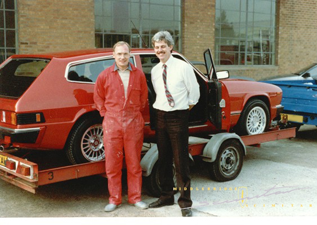 Motorfair car on trailer