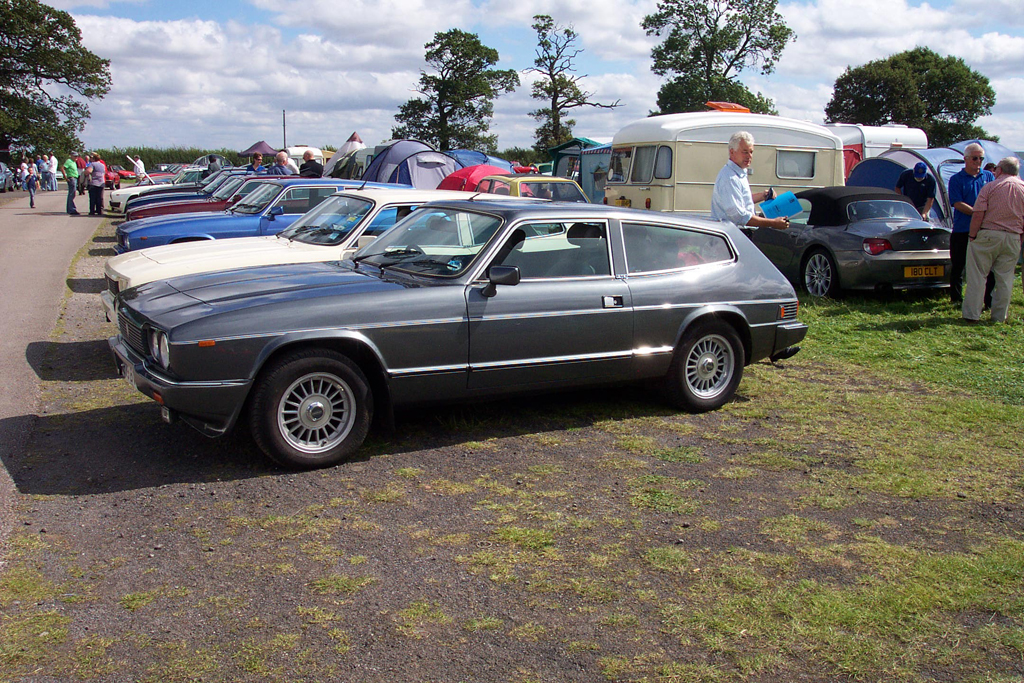 Car on display