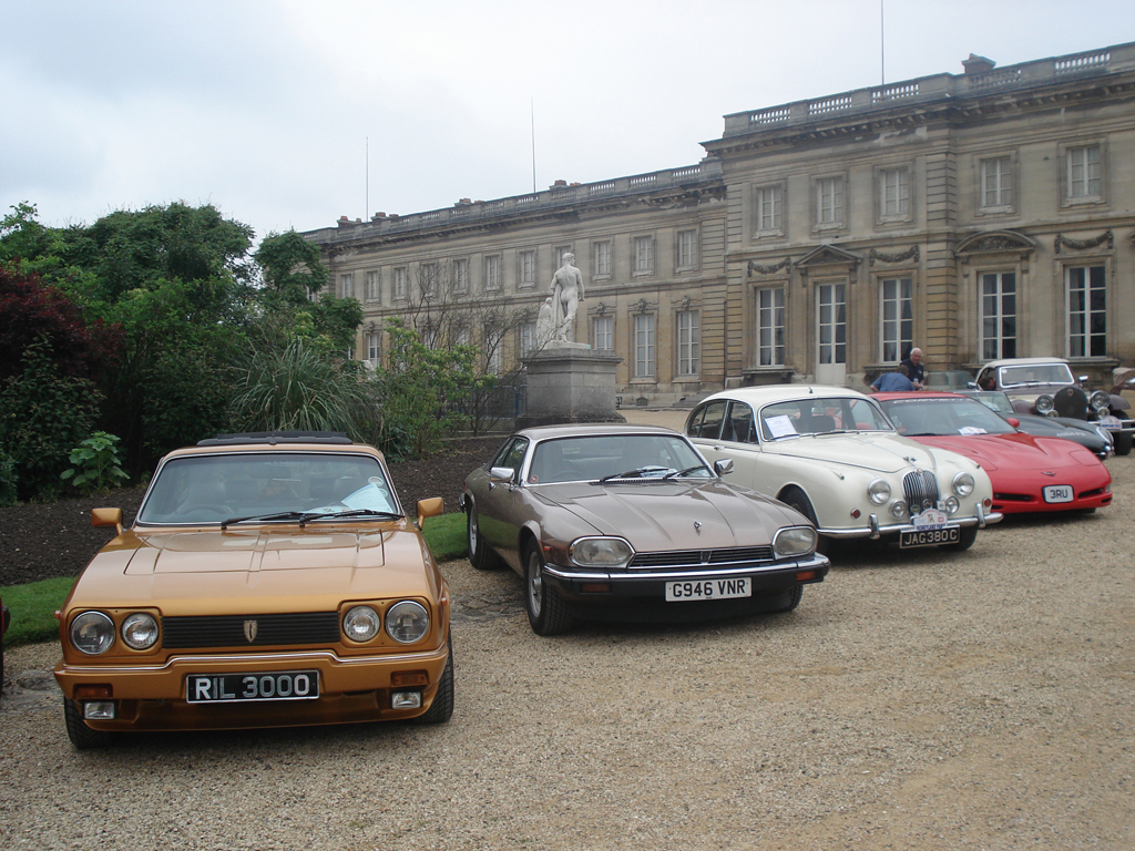 French classic car show