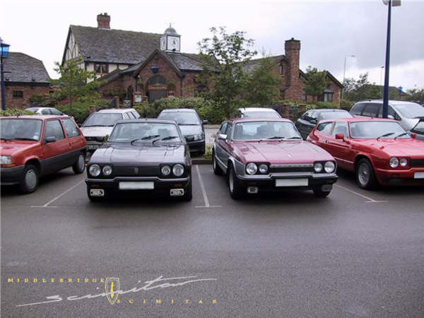 cars on display