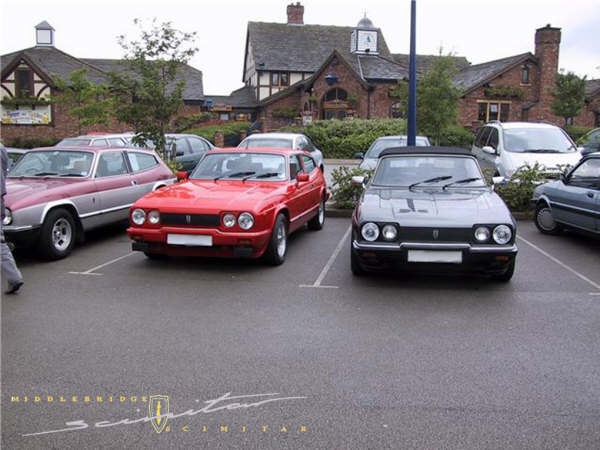 cars on display