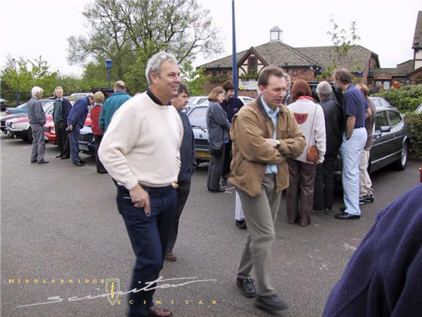 cars on display