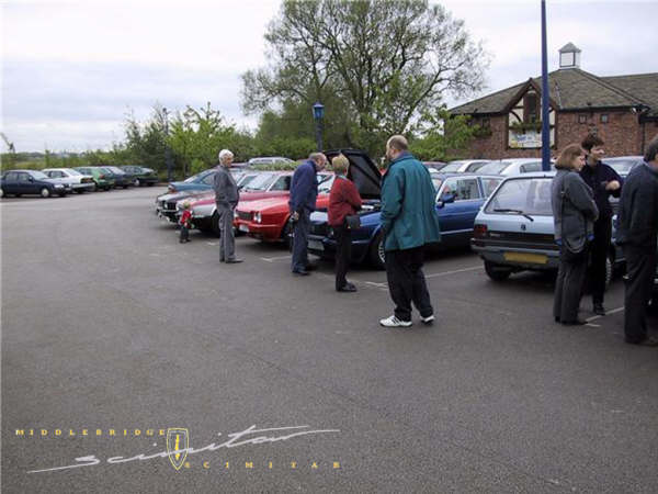 cars on display