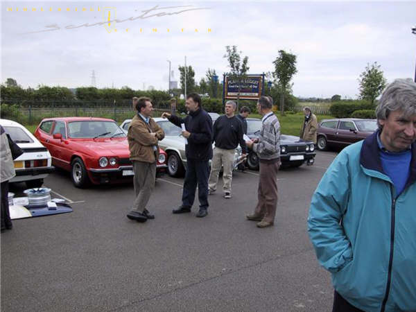 cars on display