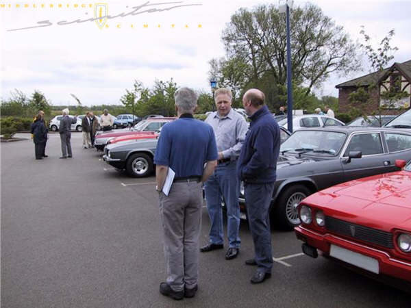 cars on display