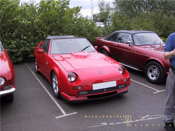 cars on display