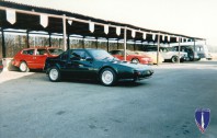 Middlebridge parked with Ginetta